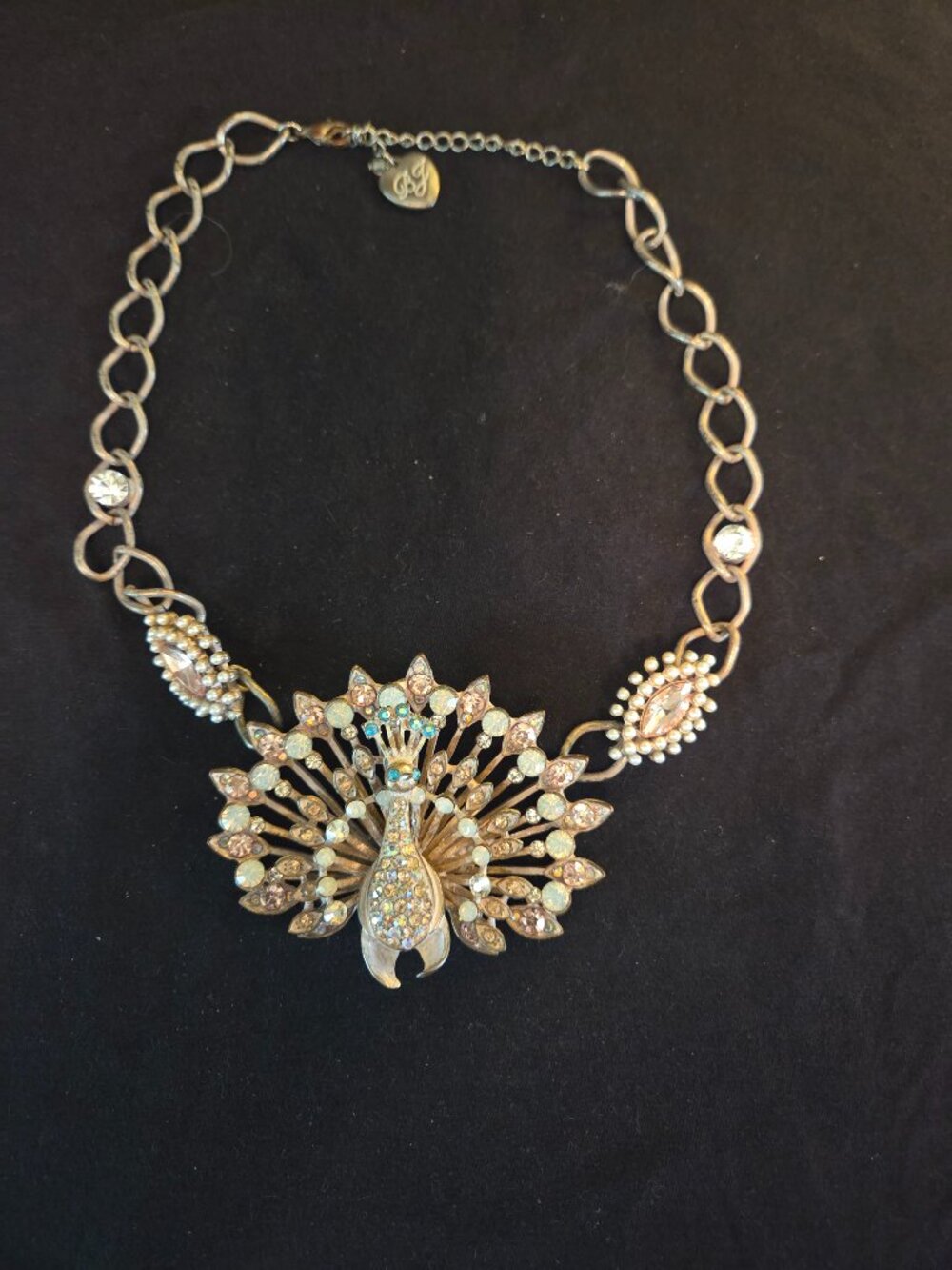 Betsey Johnson Peacock Necklace